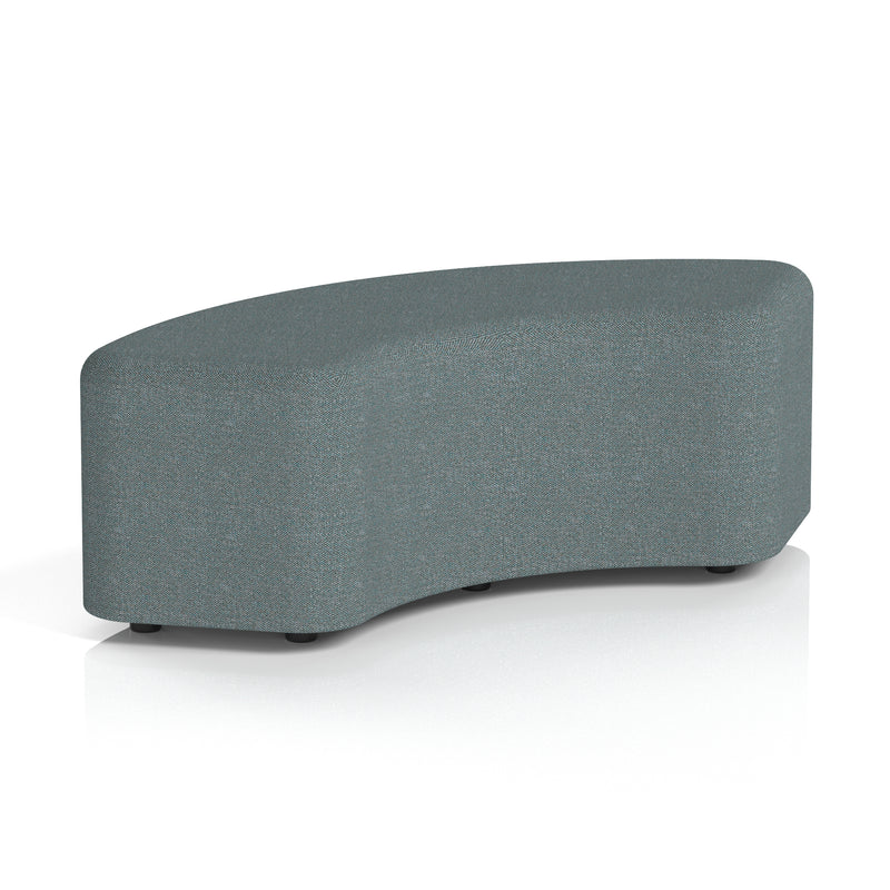 Harlestone Curved Stool in Single Tone - 90 Degree Main Line Flax - Westminster - Homesplex