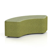 Harlestone Curved Stool in Two Tone - 90 Degree Rivet - Olive Body Burnish Top - Homesplex