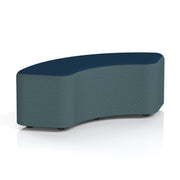 Harlestone Curved Stool in Two Tone - 90 Degree X2 - Polygon Body Calculus Top - Homesplex
