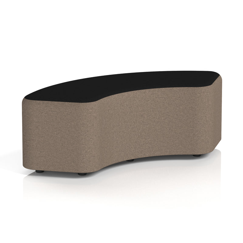 Harlestone Curved Stool in Two Tone - 90 Degree X2 - Theory Body Diameter Top - Homesplex