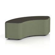 Harlestone Curved Stool in Two Tone - 90 Degree Main Line Flax - Monument Body Temple Top - Homesplex