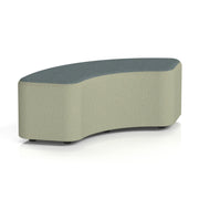Harlestone Curved Stool in Two Tone - 90 Degree Main Line Flax - Newbury Body Westminster Top - Homesplex