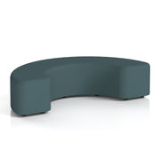 Harlestone Curved Stool in Single Tone - 180 Degree X2 - Polygon - Homesplex