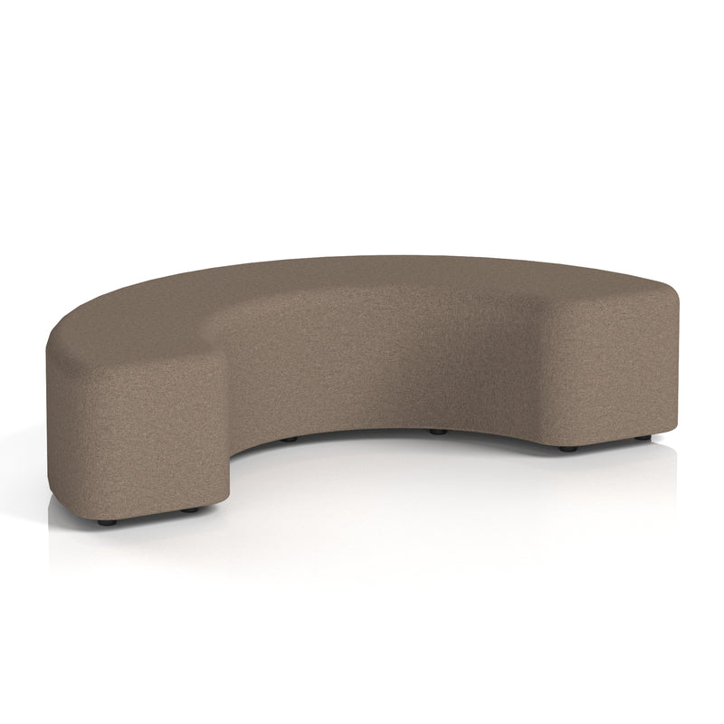 Harlestone Curved Stool in Single Tone - 180 Degree X2 - Theory - Homesplex
