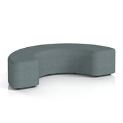 Harlestone Curved Stool in Single Tone - 180 Degree Main Line Flax - Westminster - Homesplex