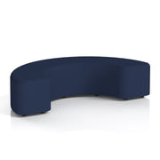 Harlestone Curved Stool in Single Tone - 180 Degree Synergy - Alike - Homesplex
