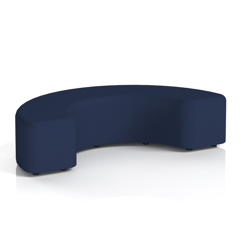Harlestone Curved Stool in Single Tone - 180 Degree Synergy - Alike - Homesplex