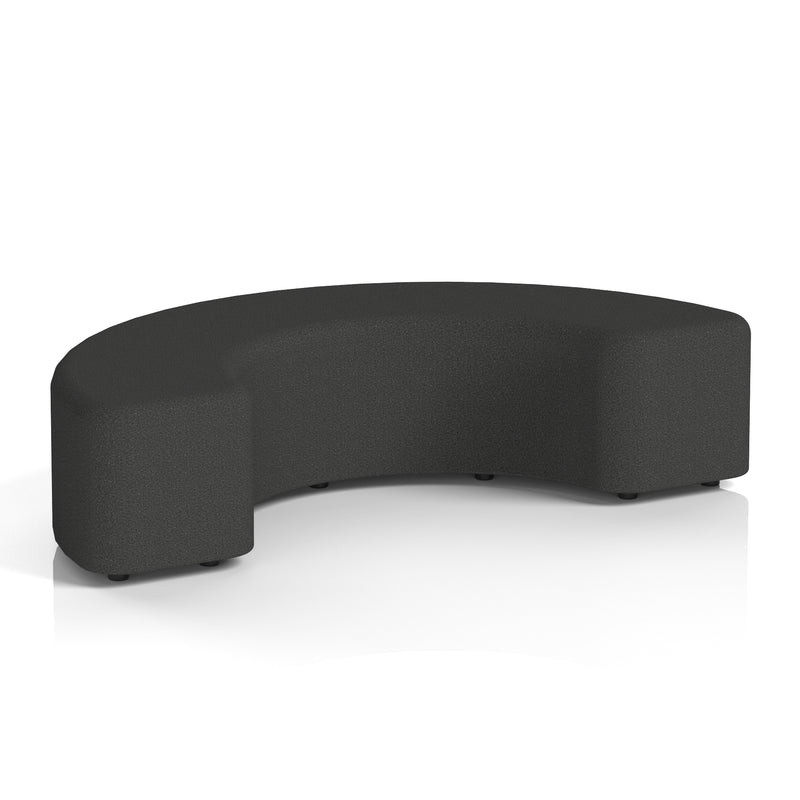 Harlestone Curved Stool in Single Tone - 180 Degree Synergy - Mix - Homesplex