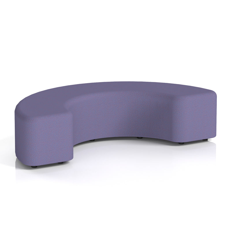 Harlestone Curved Stool in Single Tone - 180 Degree Synergy - Order - Homesplex