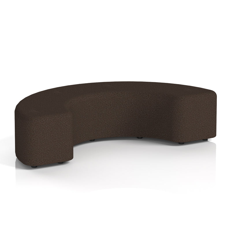 Harlestone Curved Stool in Single Tone - 180 Degree Synergy - Wed - Homesplex
