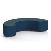 Harlestone Curved Stool in Two Tone - 180 Degree X2 - Calculus Body Polygon Top - Homesplex