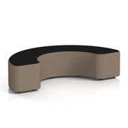Harlestone Curved Stool in Two Tone - 180 Degree X2 - Theory Body Diameter Top - Homesplex