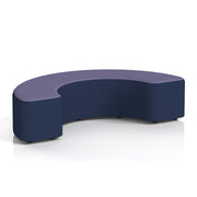 Harlestone Curved Stool in Two Tone - 180 Degree Synergy - Alike Body Order Top - Homesplex