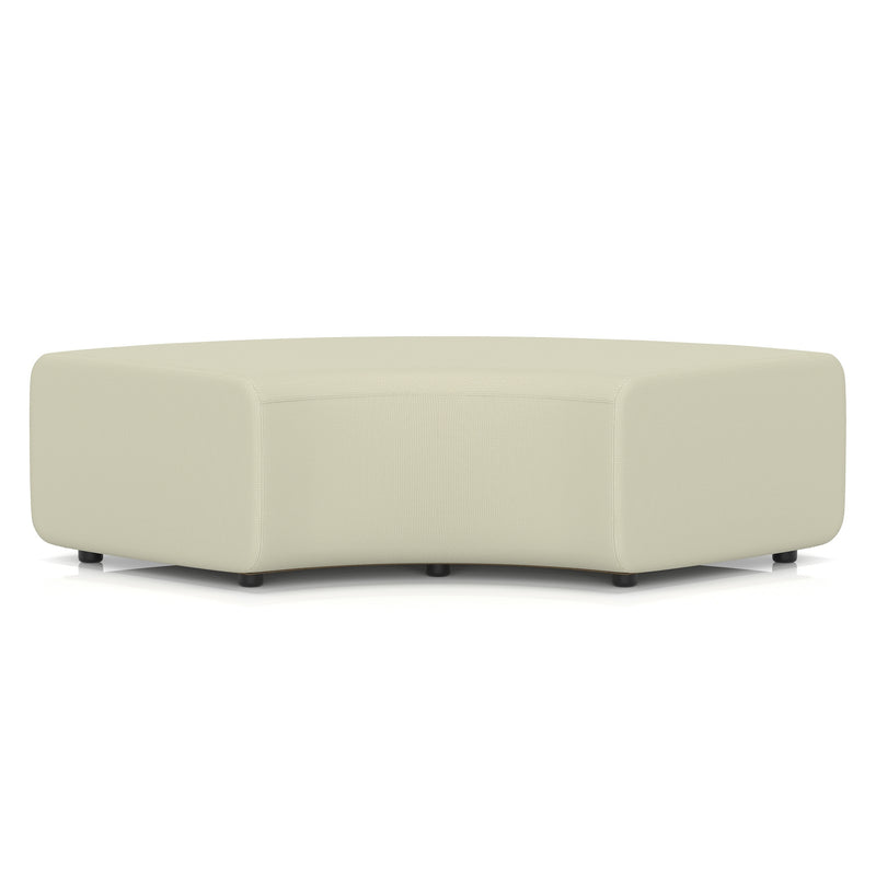 Mawsley Modular Seating 90 Degree Backless Curved Unit - Era - Futurist - Homesplex
