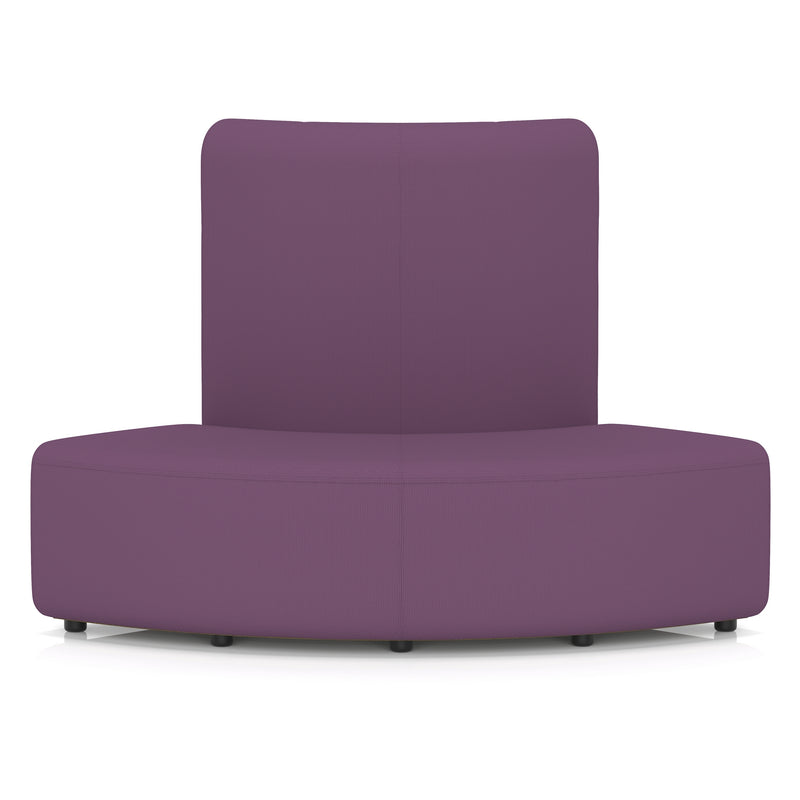 Mawsley Modular Seating 90 Degree Outer Curved Unit - High Back - Era - Prime - Homesplex