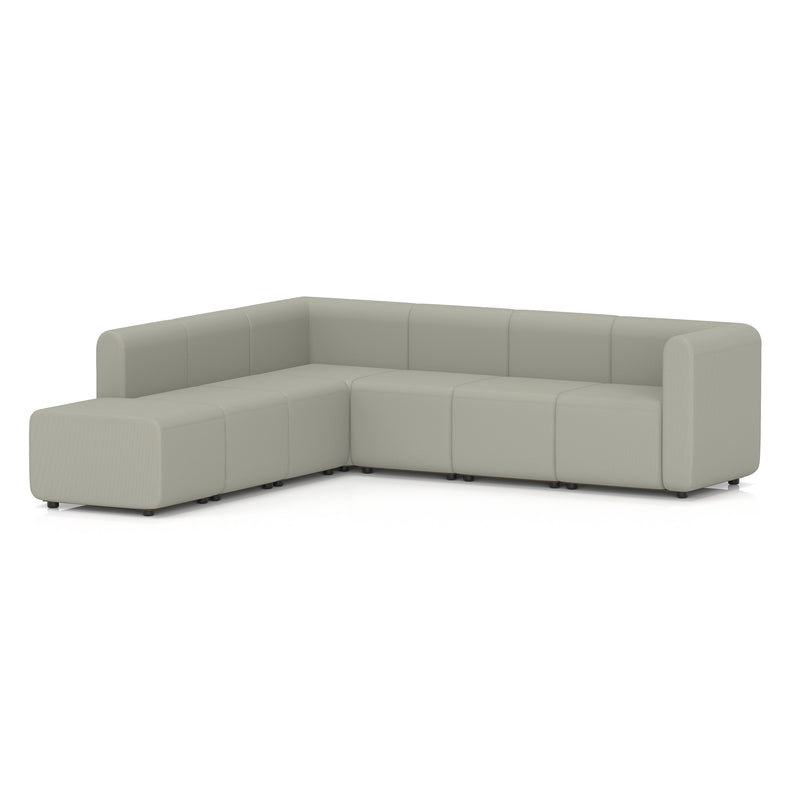 Mawsley Modular Seating Set - L-Shaped Corner Sofa - Left Arm Chaise End - Era - Generation - Homesplex