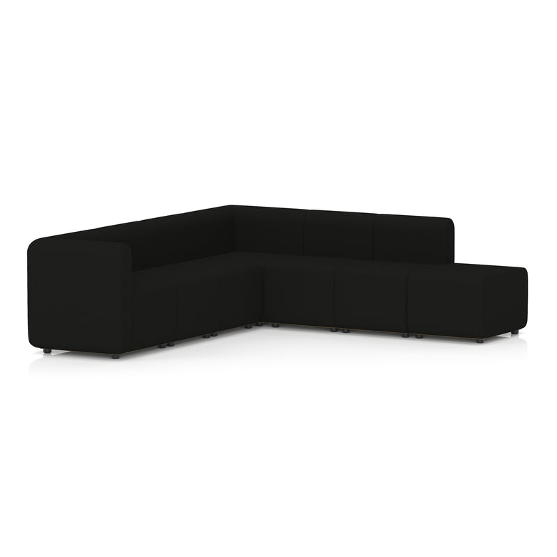 Mawsley Modular Seating Set - L-Shaped Corner Sofa - Right Arm Chaise End - Era - Forward - Homesplex