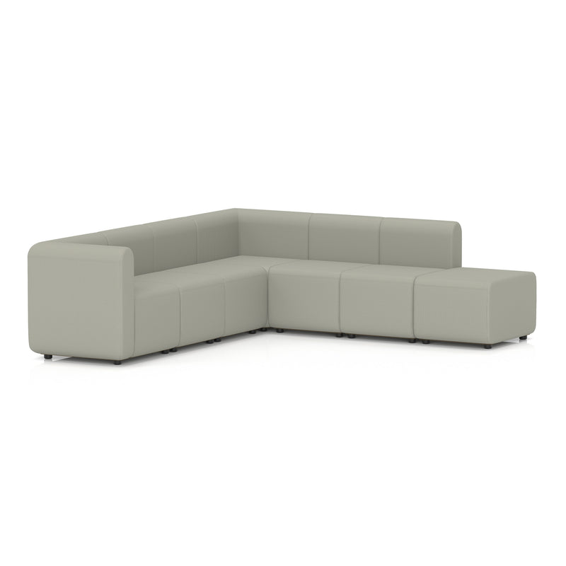 Mawsley Modular Seating Set - L-Shaped Corner Sofa - Right Arm Chaise End - Era - Generation - Homesplex