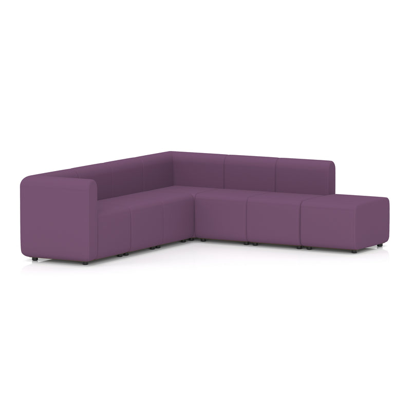 Mawsley Modular Seating Set - L-Shaped Corner Sofa - Right Arm Chaise End - Era - Prime - Homesplex