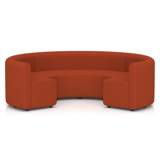 Mawsley Modular Seating Set - Circular Booth - Low Back - No Table - Era - Experience - Homesplex