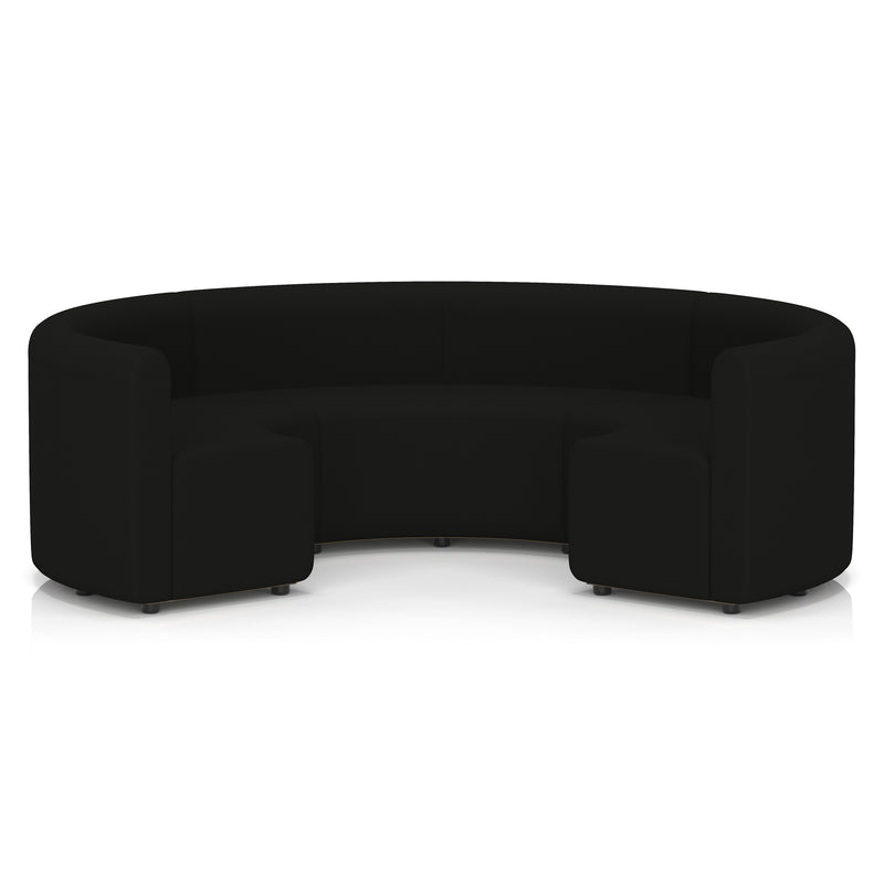 Mawsley Modular Seating Set - Circular Booth - Low Back - No Table - Era - Forward - Homesplex