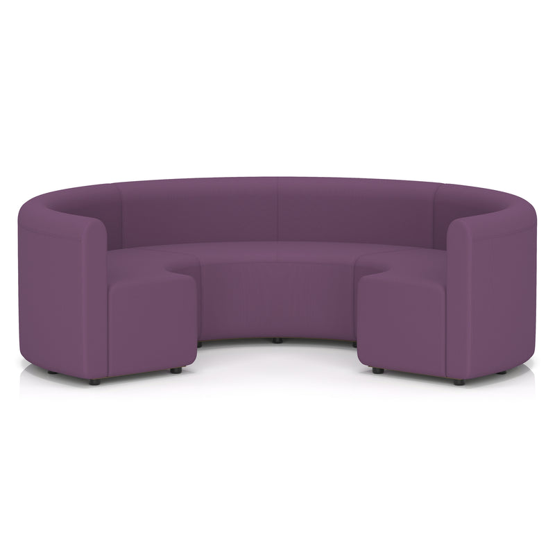 Mawsley Modular Seating Set - Circular Booth - Low Back - No Table - Era - Prime - Homesplex