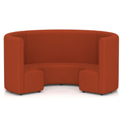 Mawsley Modular Seating Set - Circular Booth - High Back - No Table - Era - Experience - Homesplex