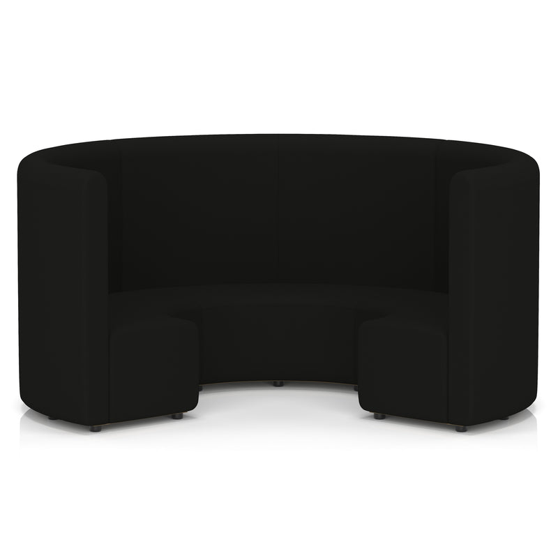 Mawsley Modular Seating Set - Circular Booth - High Back - No Table - Era - Forward - Homesplex