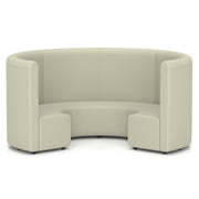 Mawsley Modular Seating Set - Circular Booth - High Back - No Table - Era - Futurist - Homesplex