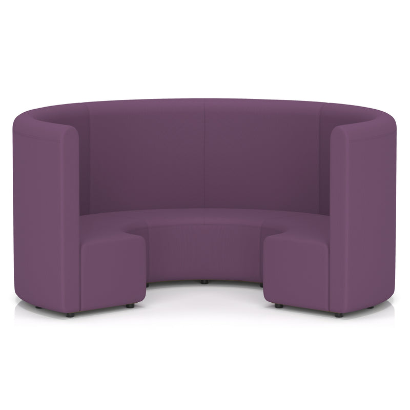 Mawsley Modular Seating Set - Circular Booth - High Back - No Table - Era - Prime - Homesplex