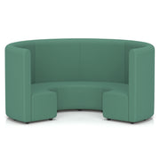 Mawsley Modular Seating Set - Circular Booth - High Back - No Table - Era - Rest - Homesplex