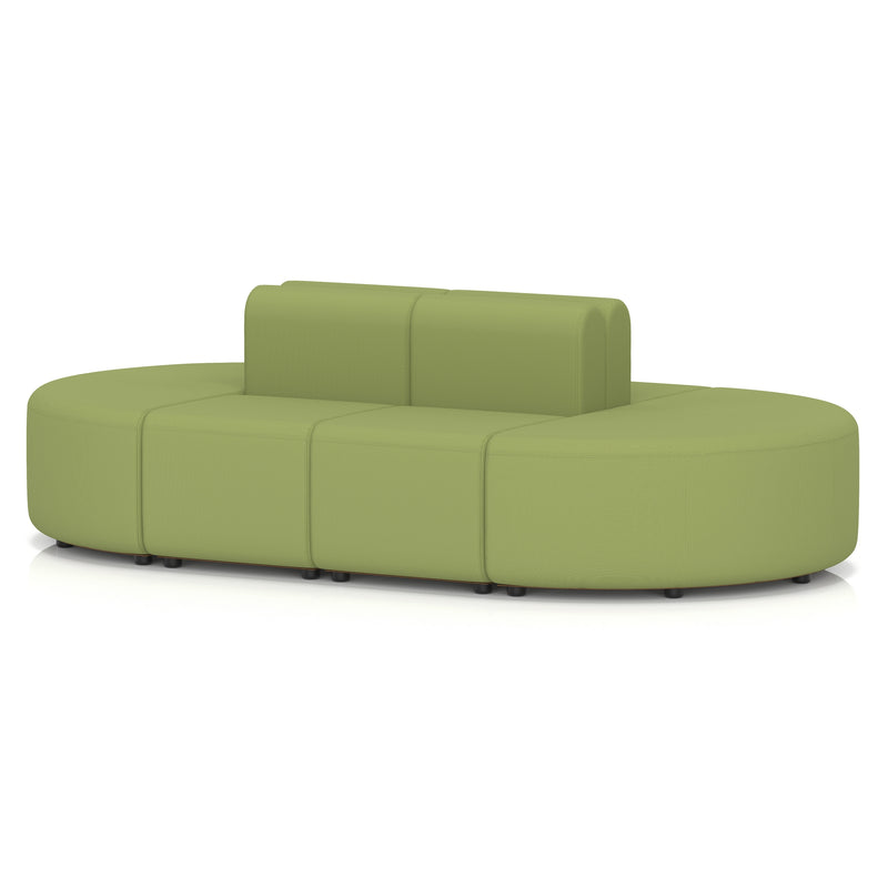 Mawsley Modular Seating Set - Capsule Island - Low Back - 8 Seater - Era - Endurance - Homesplex