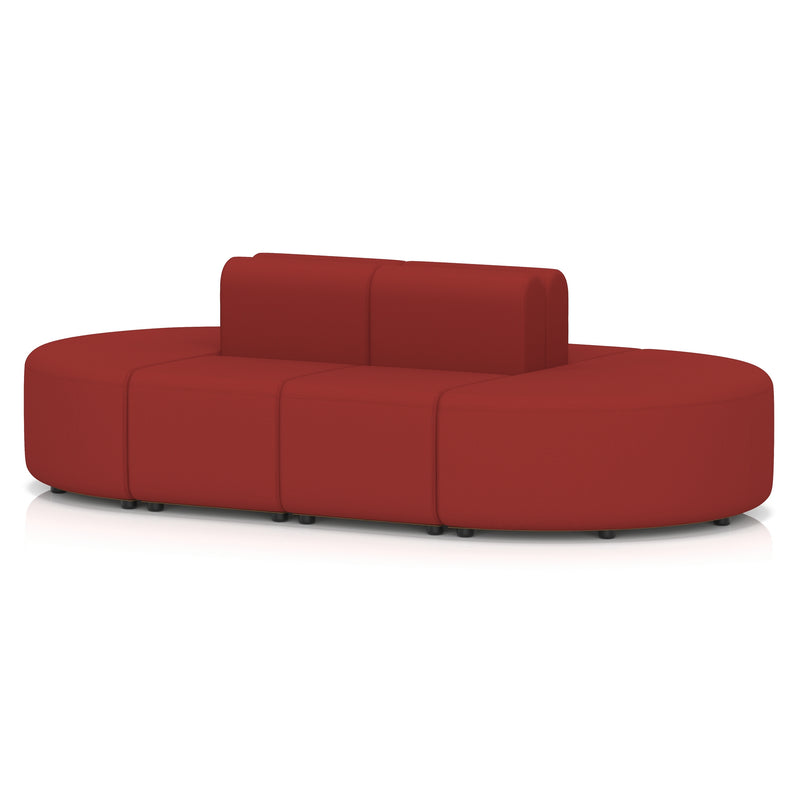 Mawsley Modular Seating Set - Capsule Island - Low Back - 8 Seater - Era - Extent - Homesplex