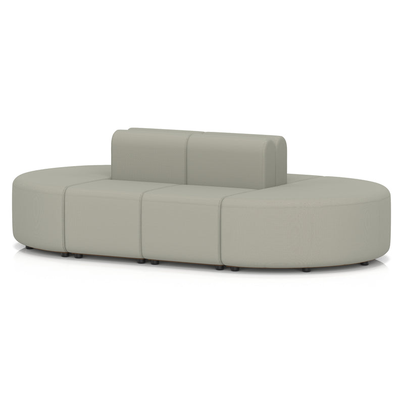 Mawsley Modular Seating Set - Capsule Island - Low Back - 8 Seater - Era - Generation - Homesplex
