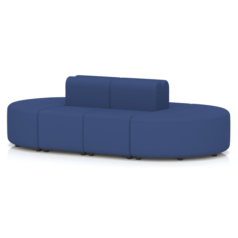 Mawsley Modular Seating Set - Capsule Island - Low Back - 8 Seater - Era - Perennial - Homesplex