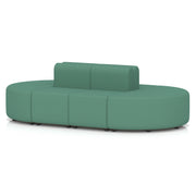 Mawsley Modular Seating Set - Capsule Island - Low Back - 8 Seater - Era - Rest - Homesplex