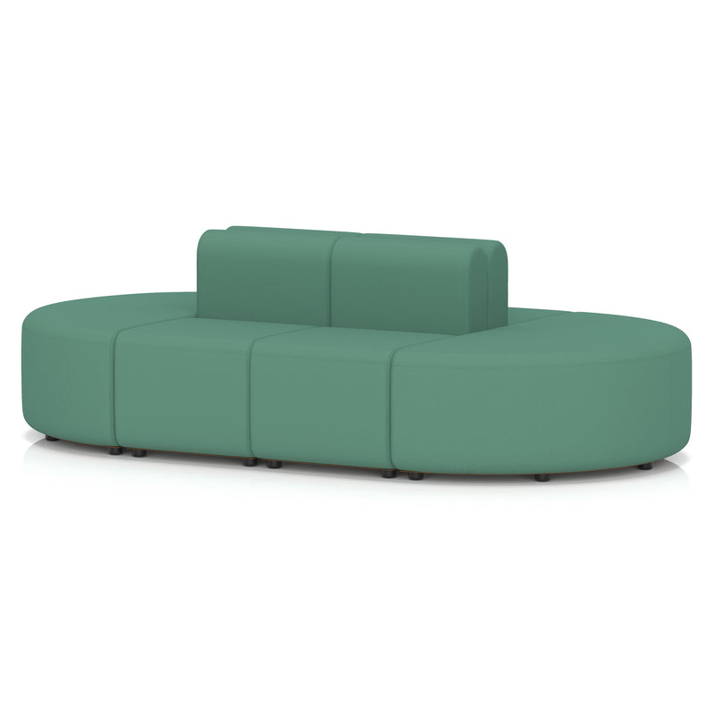 Mawsley Modular Seating Set - Capsule Island - Low Back - 8 Seater - Era - Rest - Homesplex