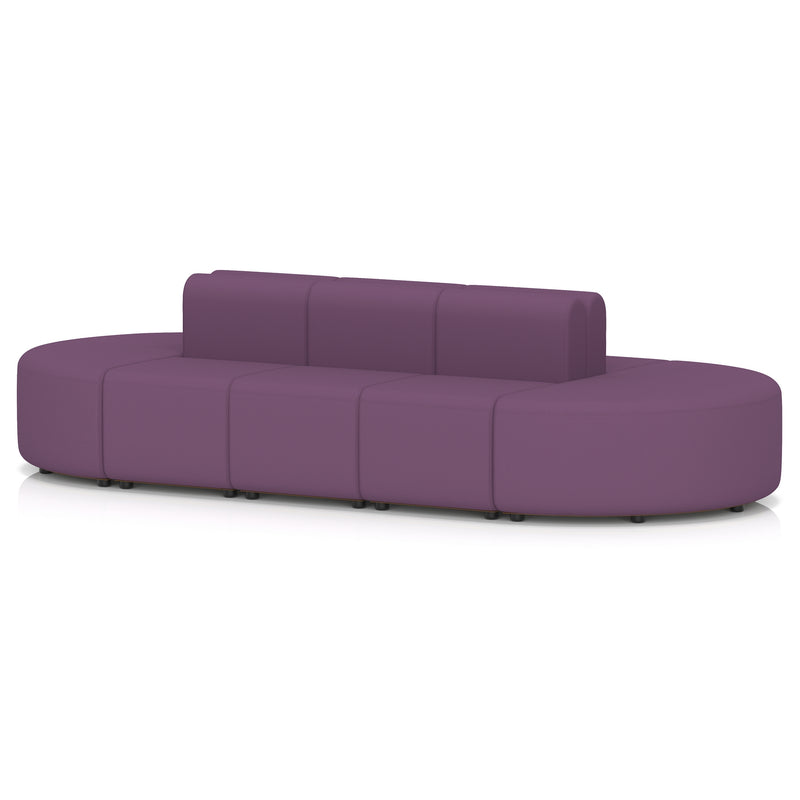 Mawsley Modular Seating Set - Capsule Island - Low Back - 10 Seater - Era - Prime - Homesplex