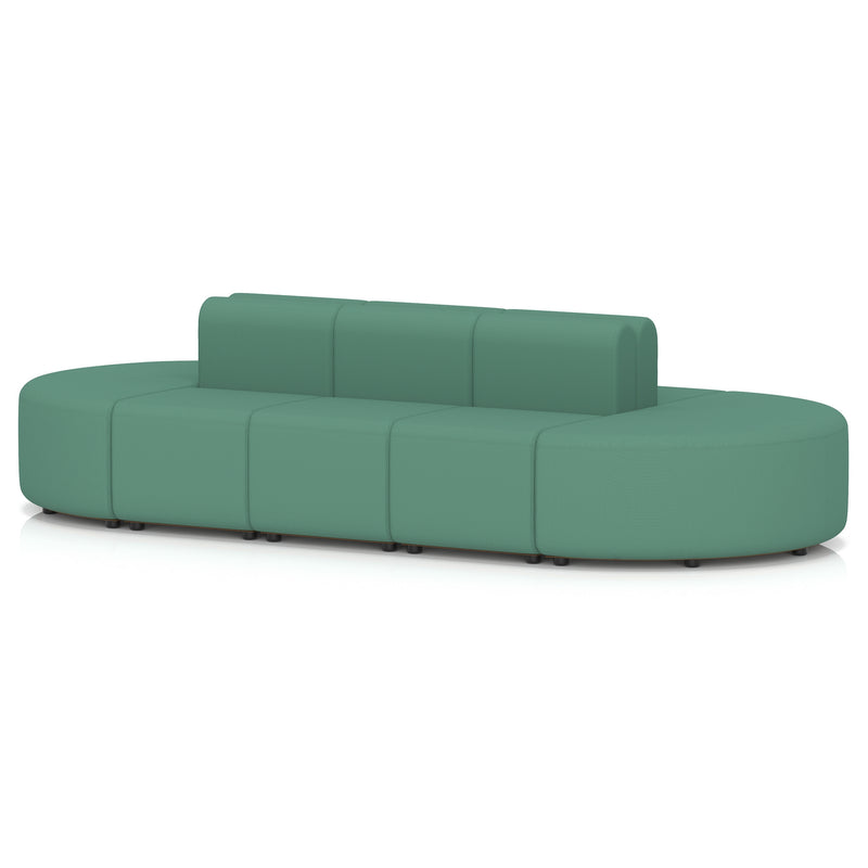 Mawsley Modular Seating Set - Capsule Island - Low Back - 10 Seater - Era - Rest - Homesplex