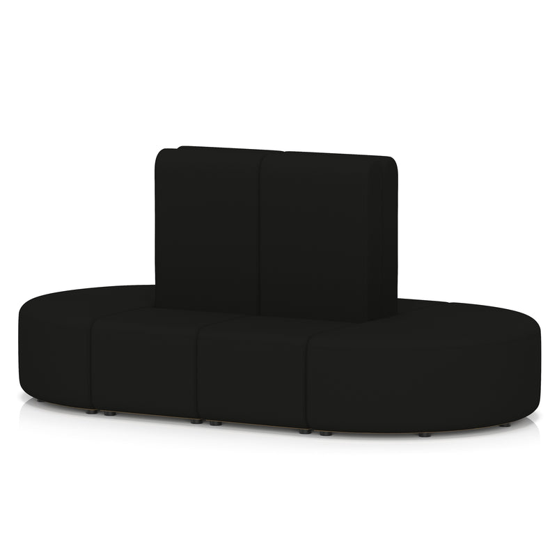 Mawsley Modular Seating Set - Capsule Island - High Back - 8 Seater - Era - Forward - Homesplex