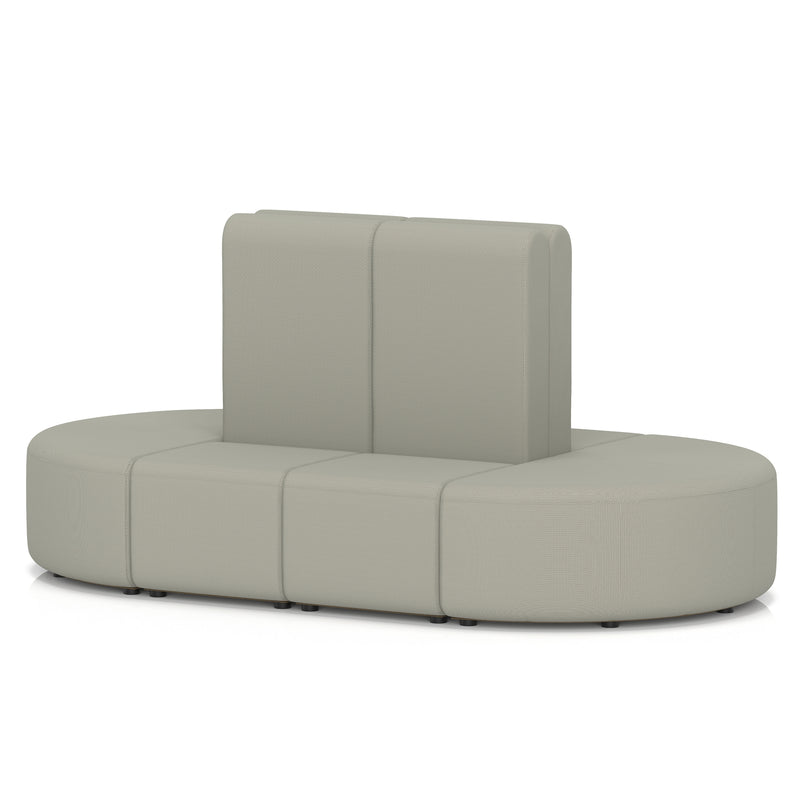 Mawsley Modular Seating Set - Capsule Island - High Back - 8 Seater - Era - Generation - Homesplex