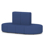 Mawsley Modular Seating Set - Capsule Island - High Back - 8 Seater - Era - Perennial - Homesplex
