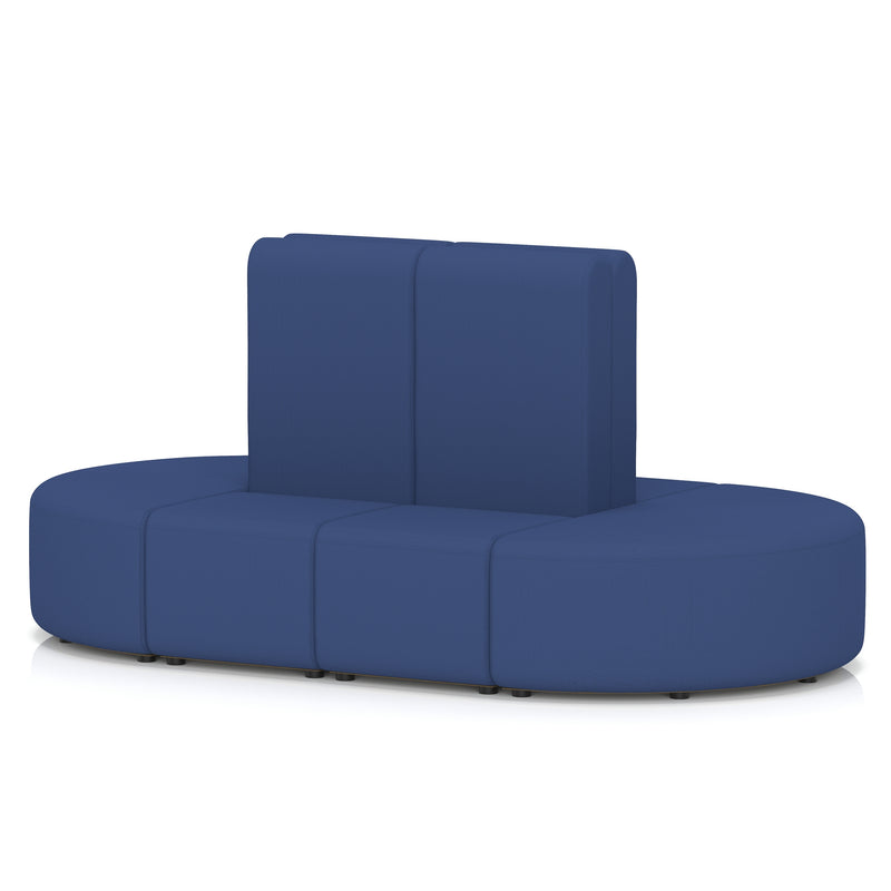 Mawsley Modular Seating Set - Capsule Island - High Back - 8 Seater - Era - Perennial - Homesplex