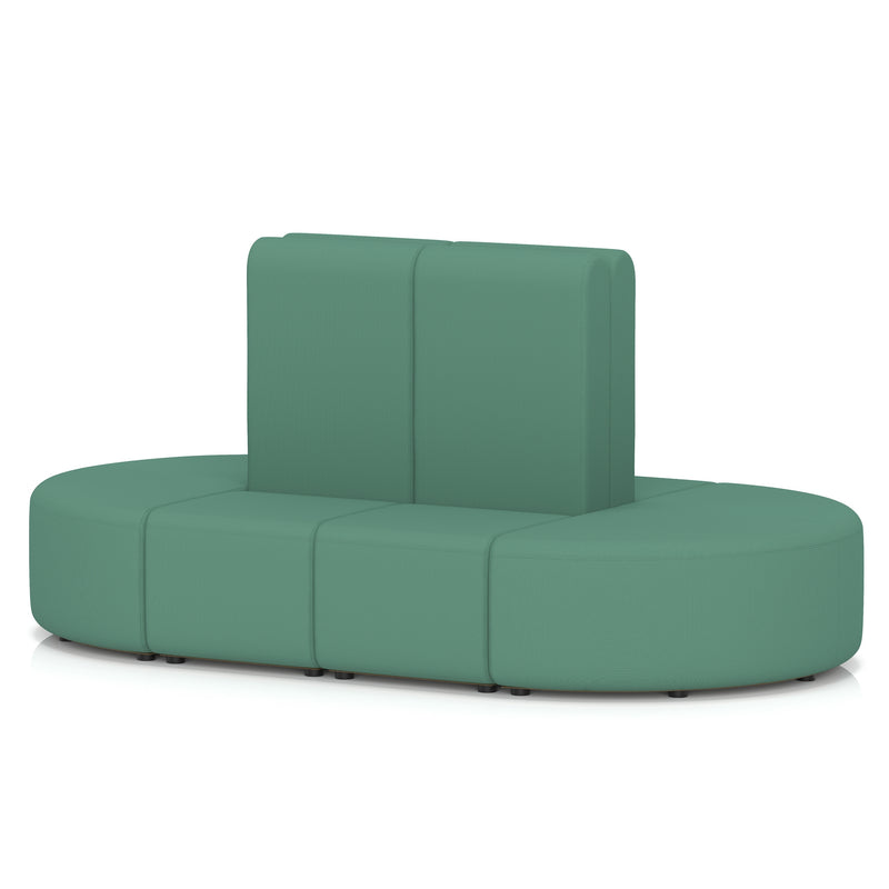Mawsley Modular Seating Set - Capsule Island - High Back - 8 Seater - Era - Rest - Homesplex