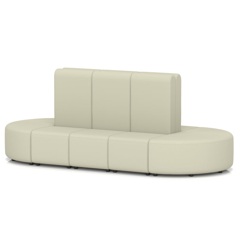 Mawsley Modular Seating Set - Capsule Island - High Back - 10 Seater - Era - Futurist - Homesplex