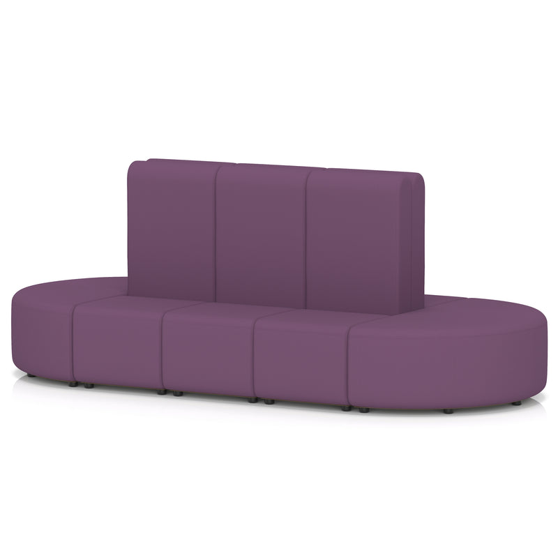 Mawsley Modular Seating Set - Capsule Island - High Back - 10 Seater - Era - Prime - Homesplex