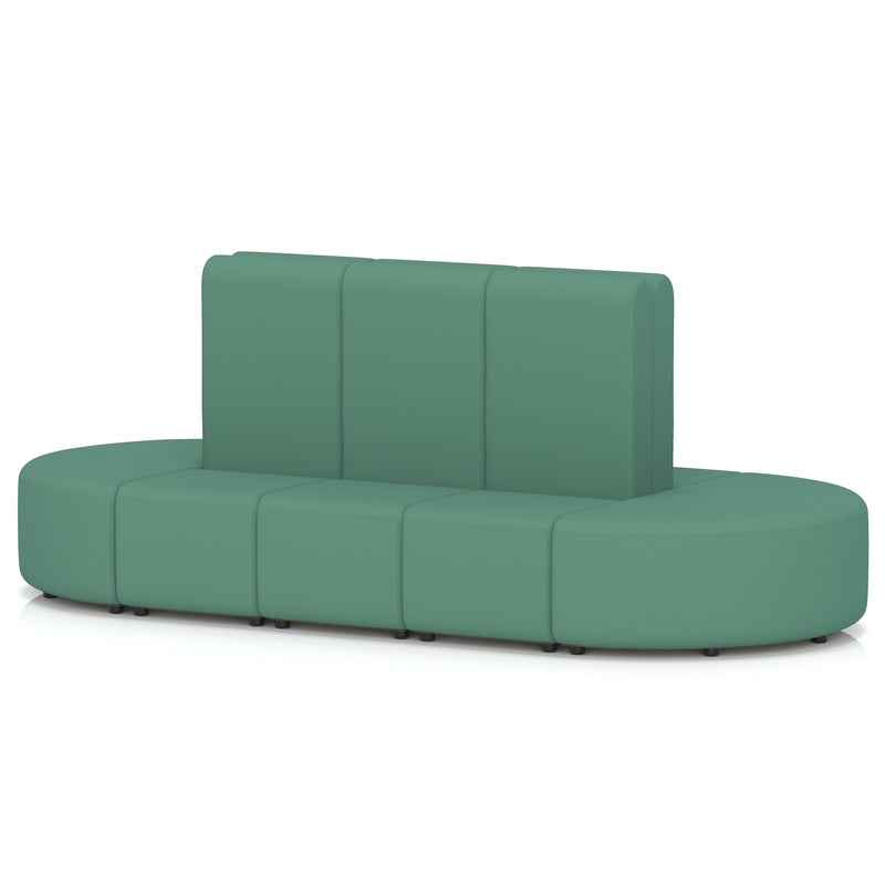 Mawsley Modular Seating Set - Capsule Island - High Back - 10 Seater - Era - Rest - Homesplex