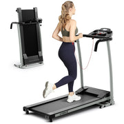 Foldable Treadmill with 12 Preset Programs & LCD Display Black - view 2