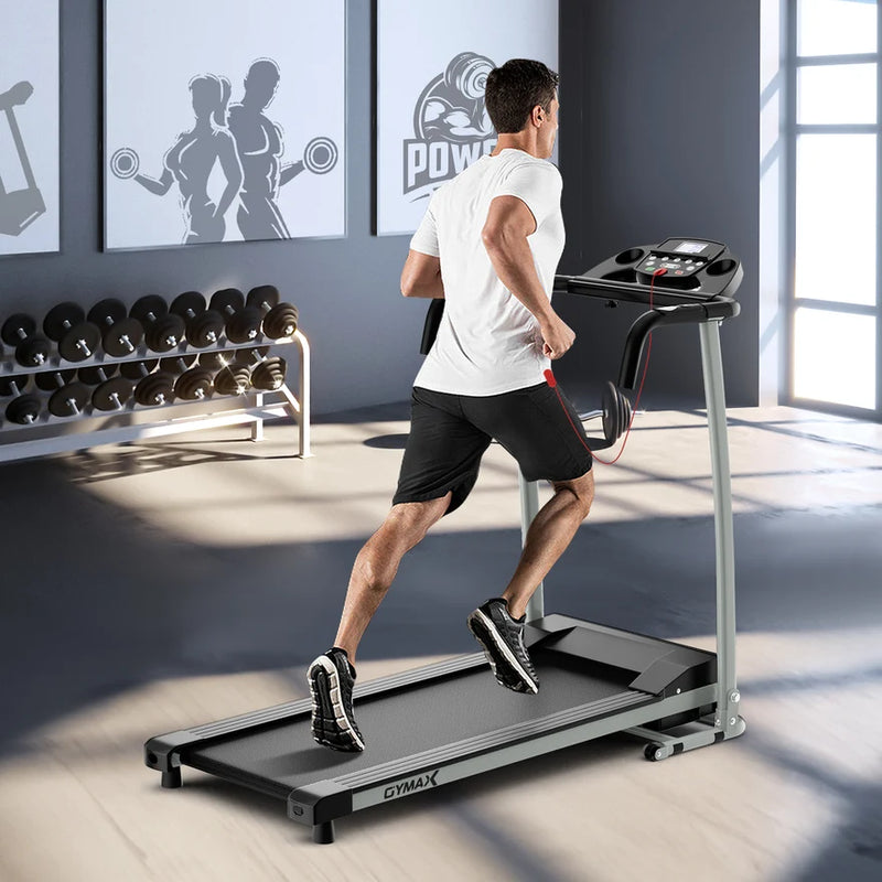 Foldable Treadmill with 12 Preset Programs & LCD Display Black - view 3
