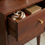 Scandinavian Walnut Oslo Bedside Table - image 4
